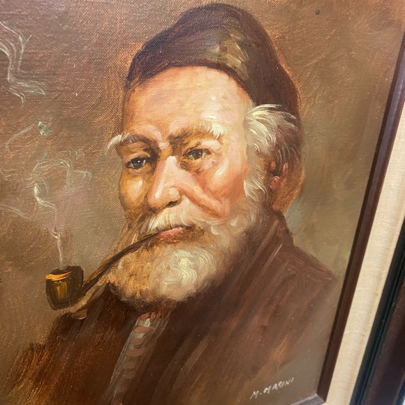 Old picture m marini painting - Picture 7 of 7